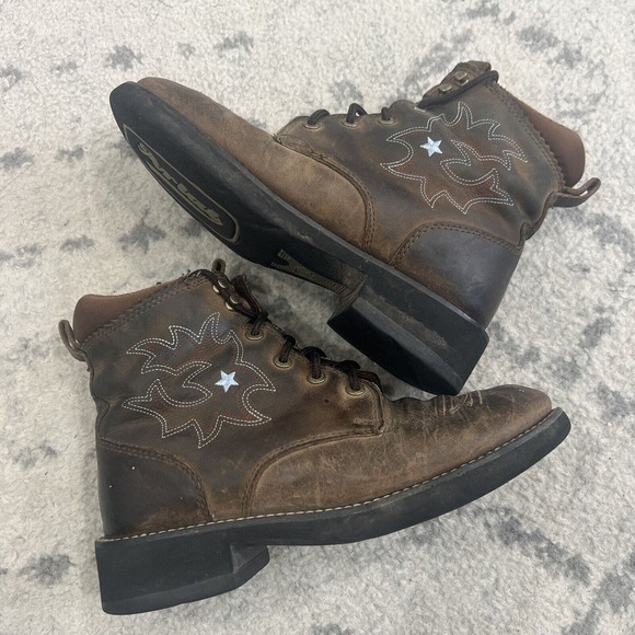 Ariat Shoes Ariat Anthem Lacer Leather Waterproof Work Ranch Boots